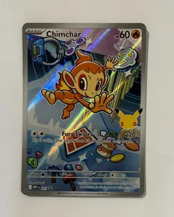 Chimchar 041 Holo First Partner Illustration Promo Near Mint Pokemon Single Card - Image 1