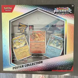 Pokemon TCG Scarlet & Violet Prismatic Evolutions Poster Collection Box 6+ EN - Image 1