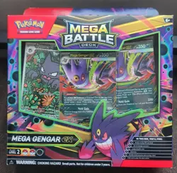 Mega Battle Deck Mega Gengar Ex Sealed Box Pokemon w/ Haunter Promo #027 - Image 1
