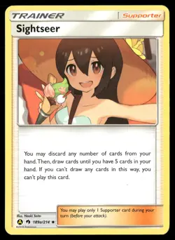 Sightseer 189a/214 Promo Alternate Art Promos Pokemon Lightly Played - Image 1