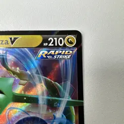 Pokemon TCG - Rayquaza V 110/203 SWSH07: Evolving Skies Holo NM/M - Image 3