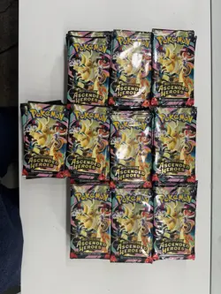 Pokemon TCG Mega Evolution Ascended Heroes Booster Pack Lot of 99 - Image 2