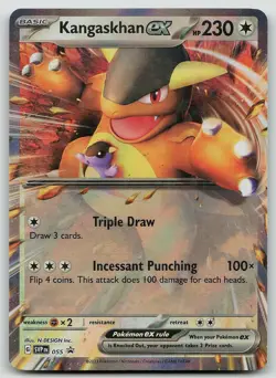 Pokemon Kangaskhan ex 055 Scarlet & Violet Promo Promo Holo NM - Image 1