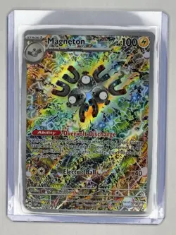 Pokemon Magneton SVP159 Scarlet & Violet Black Star Promo Holo Surging Sparks NM - Image 1