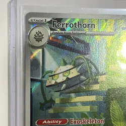 Ferrothorn 209/182 Illustration Rare Full Art - Pokemon SV04 Paradox Rift NM - Image 5