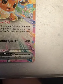 Pokemon TCG Eevee ex Prismatic Evolutions Stamp 075/131 Promo Holo Eng FA - Image 5