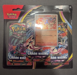 Pokemon TCG: Chaos Rising Charmeleon Promo 3-Pack Booster Blister - Sealed - Image 1