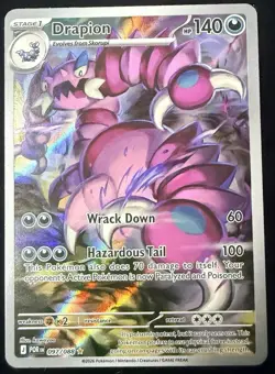 2026 Pokemon Perfect Order Drapion Illustration Rare #097/088 - Image 1