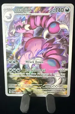 2026 Pokemon Perfect Order Drapion Illustration Rare #097/088 - Image 3