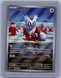 DELIBIRD 152/132 ILLUSTRATION RARE MEGA EVOLUTION POKEMON NM/M - Image 1