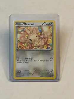 Pokemon TCG Minccino RC18/RC25 Legendary Treasures Radiant Collection Holo LP - Image 1