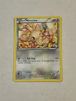 Pokemon TCG Minccino RC18/RC25 Legendary Treasures Radiant Collection Holo LP - Image 3