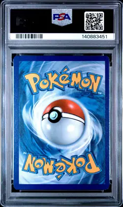 2014 POKEMON XY FURIOUS FISTS #44 MACHOP-REVERSE FOIL PSA 9 - Image 2
