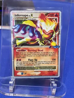The Pokemon Company Pokemon TCG Infernape LV.X DP10 D&P Promo Holo 120 HP EN - Image 1