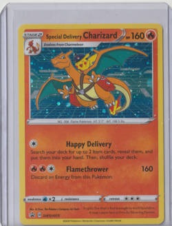 2022 Pokemon Center UK Special Delivery Charizard SWSH075 BSP RAW NM/M - Image 1