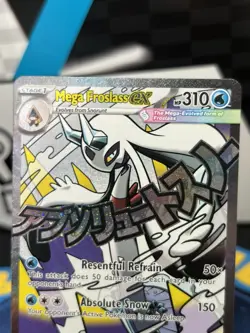 Mega Froslass EX 265/217 Mega Attack Rare – Ascended Heroes Pokemon TCG - Image 2