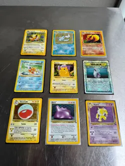Lot Of 9 Vintage Pokemon Cards / Holo / Rare / Shadowless/ 1st Edition - Image 3
