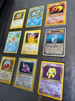 Lot Of 9 Vintage Pokemon Cards / Holo / Rare / Shadowless/ 1st Edition - Image 4