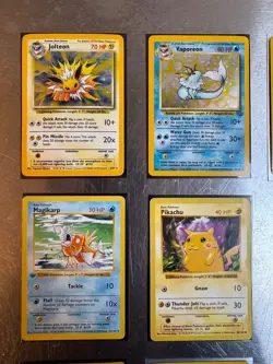 Lot Of 9 Vintage Pokemon Cards / Holo / Rare / Shadowless/ 1st Edition - Image 5