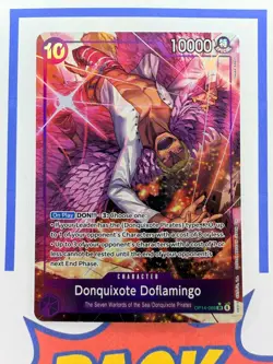 Donquixote Doflamingo OP14-069 SR One Piece CCG Alternate Art Alt - Image 1