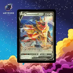 Carte Pokemon ZAMAZENTA 105/172 V Epee et Bouclier FR Neuf - Image 1