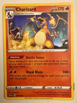 Charizard 2025 McDonald’s Happy Meal Pokemon Promo Card M24 001/015 See Photos - Image 1
