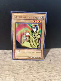 Yu-Gi-Oh! Yugioh Spirit of the Harp LOB-078 1st Edition Old Asia Edition Rare - Image 2
