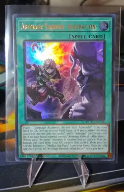 DUAD-EN058 Artmage Varnish -Alteration- Ultra Rare 1st Ed YuGiOh! NEW - Image 1