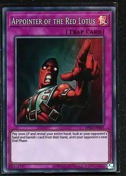 Appointer of the Red Lotus - OP14-EN011 - Super Rare​ - Yugioh - Image 1