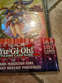 Yugioh Dark Magician Girl 9 Pocket Binder (180 Cards) NEW (Wrap Wear On Plastic) - Image 5