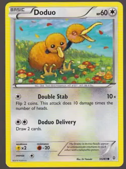 Doduo Common XY Generations 55/83 Pokemon Trading Card TCG - Image 1
