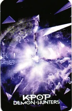 ZOEY HUNTR/X KPOP DEMON HUNTERS The Kpop Star Collectible Card - Image 2