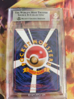 Pokemon Card Nockchan Hitmonchan Base Expansion Japanese BGS Beckett 6.5 Swirl - Image 5