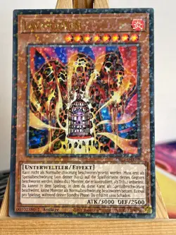 Lava Golem HAC1-DE008 Ultra Rare DT Deutsch NM YUGIOH - Image 1
