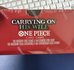 BANDAI ONE PIECE TCG ENG OP-13 CARRYING ON HIS WILL BOOSTER BOX SEALED QTY - Image 3
