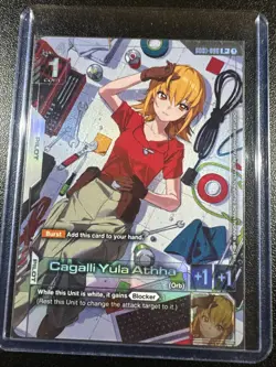 Cagalli Yula Athha R+ Newtype Rising GD01-096 2025 Gundam Card Game - Image 1