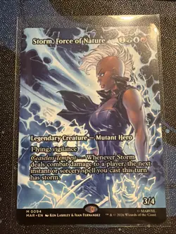 Storm, Force of Nature (Borderless) Marvel Universe Eternal-Legal Regular - Image 1