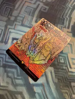 MTG Borderless Poster Foil Hew the Entwood NM- Universes Beyond: LotR - Image 5