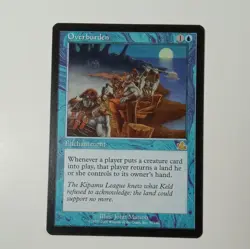 Overburden Lot Of 2 - never played with -Magic The Gathering MTG - Prophecy! - Image 2