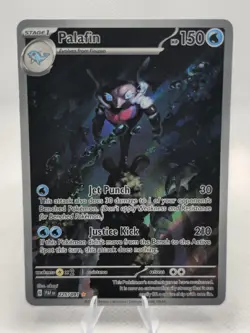 Paladin 225/091 - Paldean Fates Illustration Rare Holo Pokemon Card TCG NM - Image 1