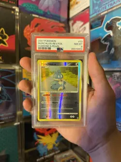 Pokemon 2007 Munchlax Reverse Foil Diamond & Pearl PSA 8 - Image 1
