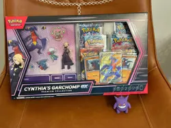 SEALED, NEW Cynthia's Garchomp ex Premium Collection Box - Pokemon TCG - Image 1