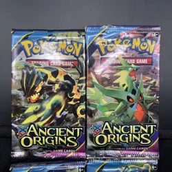 Pokemon TCG Ancient Origins Sealed Booster Pack Art Set 4x Packs English - Image 5