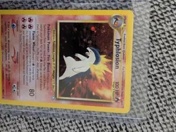 2000 Pokemon Neo Genesis Holo Rare Typhlosion 18/111 - Image 3