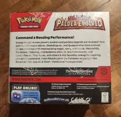 Pokemon TCG: Scarlet and Violet Paldea Evolved Booster Box Sealed Authentic 820650863493 - Image 2