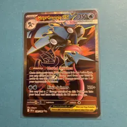 Pokemon TCG Mega Greninja EX Holo Ultra Rare 350 HP 122/086 Chaos Rising - Image 1