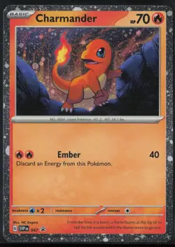 Charmander (Cosmos Holo) 047 Holo Promo Scarlet & Violet Promo Pokemon Holo NM - Image 1