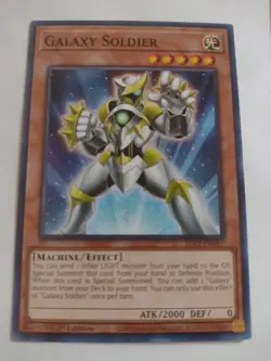 2020 Konami Yu-Gi-Oh Yugioh 1st Edition Galaxy Soldier - Image 1