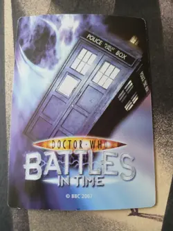 Doctor Who Battles In Time Cyber Leader DVC18 Daleks v Cybermen Rare Card - Image 4