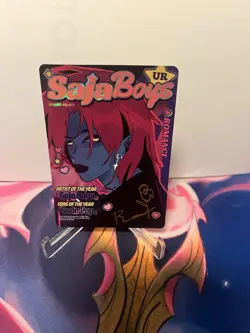 Kayou KPop Demon Hunters Collectible Trading Card #UR-011 - Saja Boys, Romance - Image 2